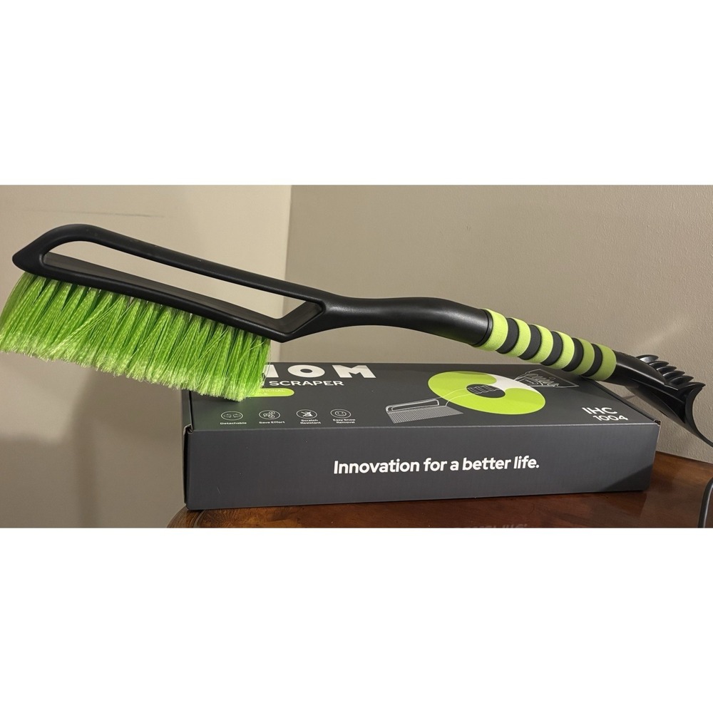 IHOM Snow Brush & Scraper Detachable W/Storage Bag for Car Truck Windshield